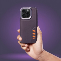 Kryt MILANO na Apple iPhone 16 Pro Tmavě fialový (purple)