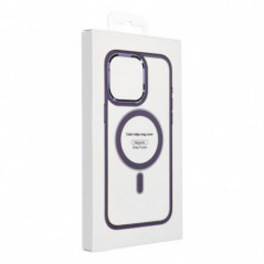 Kryt Color Edge Mag na Apple iPhone 16 Pro MagSAFE  Hluboká fialová