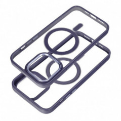 Kryt Color Edge Mag na Apple iPhone 16 Plus MagSAFE  Hluboká fialová