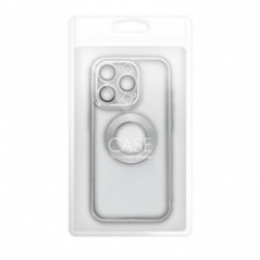 Kryt Glam na Apple iPhone 12 Stříbrný