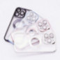 Kryt Glam na Apple iPhone 14 Starorůžová Kryt Glam na Apple iPhone 14 Starorůžová
