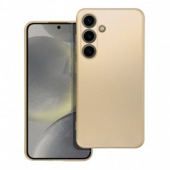 Kryt Metallic na Samsung Galaxy S24 Zlatý