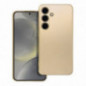 Kryt Metallic na Samsung Galaxy S24 Zlatý