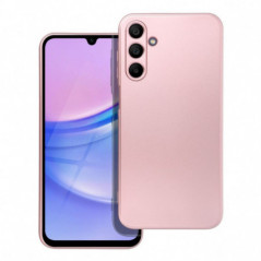 Kryt Metallic na Samsung Galaxy A15 LTE Růžový