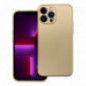 Kryt Metallic na Apple iPhone 13 Pro Max Zlatý Kryt Metallic na Apple iPhone 13 Pro Max Zlatý
