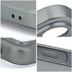 Kryt Metallic na Apple iPhone 16 Plus Šedý
