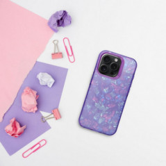 Kryt Tutti Frutti na Apple iPhone 12 Fialový (Violet)