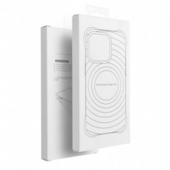Kryt Silicone Zephyr Mag na Apple iPhone 16 Pro Max Elegantní  MagSAFE  Bílý