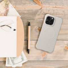Kryt Silicone Zephyr Mag na Apple iPhone 16 Plus Elegantní  MagSAFE  Bílý