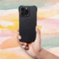 Kryt Silicone Zephyr Mag na Apple iPhone 13 Pro Max Elegantní MagSAFE Černý Kryt Silicone Zephyr Mag na Apple iPhone 13 Pro Max Elegantní MagSAFE Černý