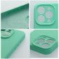 Kryt Silicone 2mm na Apple iPhone 15 Pro Max Mátový