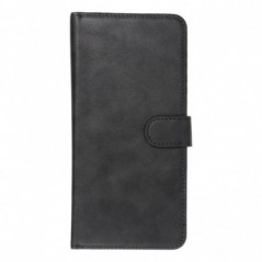 Univerzální pouzdro, Peněženkové pouzdro COMMON book na XIAOMI Redmi 12 Elegantní, Měkká podšívka uvnitř  Černý