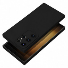 Kryt Roar Luna na Samsung Galaxy S23 Ultra 5G Jednobarevný, Stylový, Estetický doplněk  Černý