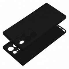 Kryt Silicone na Samsung Galaxy S23 Ultra 5G Elegantní  Černý