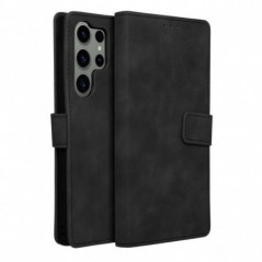 Peněženkové pouzdro TENDER Book na Samsung Galaxy S23 Ultra 5G Černý