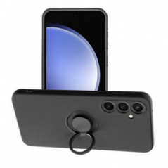 Kryt Silicone ring na Samsung Galaxy S23 FE Černý