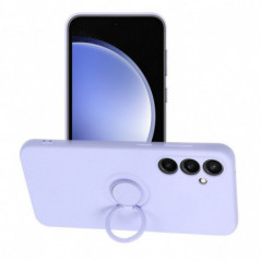 Kryt Silicone ring na Samsung Galaxy S23 FE Fialový (Violet)