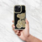 Kryt Teddy bear na Apple iPhone 15 Pro Max Zlatý