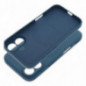 Kryt Silicone Mag Cover na Apple iPhone 16 MagSAFE  Modrý
