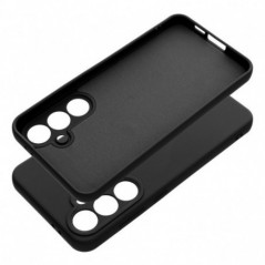 Kryt Silicone na Samsung Galaxy S24 FE Elegantní  Černý