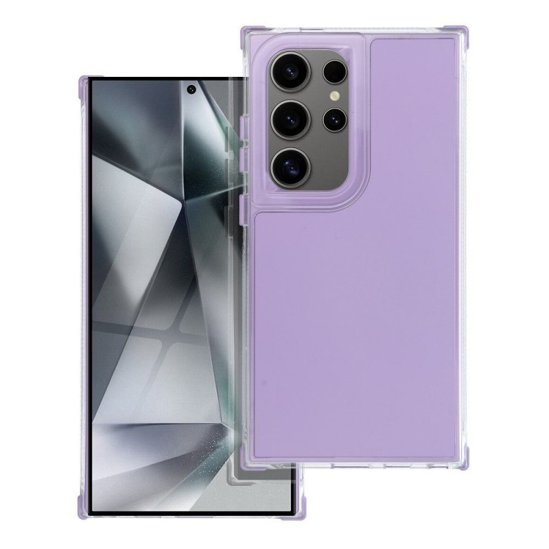 Kryt MATRIX na Samsung Galaxy S24 FE Světle fialová