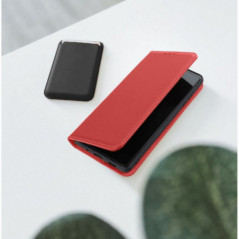 Peněženkové pouzdro LEATHER na Samsung Galaxy S24 FE Elegantní