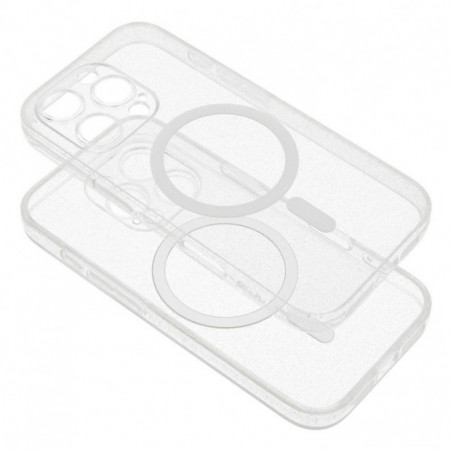 Kryt Clear Mag Cover na Apple iPhone 16 Pro MagSAFE  Průhledný