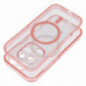 Kryt Clear Mag Cover na Apple iPhone 15 Pro MagSAFE  Průhledný