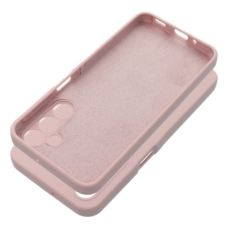 Kryt Silicone 2mm na Samsung Galaxy A16 Pískově růžový Kryt Silicone 2mm na Samsung Galaxy A16 Pískově růžový