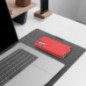 Peněženkové pouzdro LUNA Book Gold na Apple iPhone 16 Elegantní  Červený