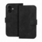 Peněženkové pouzdro TENDER Book na Apple iPhone 16 Černý