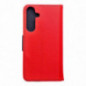Peňaženkový obal Fancy Book na Samsung Galaxy S25 Plus Červený / Námořnická modrá