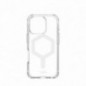 Kryt Urban Armor Gear Plyo na Apple iPhone 16 Pro Prémiové pouzdro  MagSAFE  Bílý