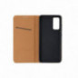 Peněženkové pouzdro LEATHER na Samsung Galaxy S25 Elegantní  Černý