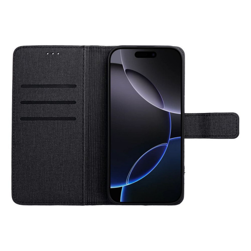 Peněženkové pouzdro GOMMA na XIAOMI Redmi Note 14 Pro 5G Elegantní Černý Peněženkové pouzdro GOMMA na XIAOMI Redmi Note 14 Pro 5G Elegantní Černý