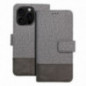Peněženkové pouzdro GOMMA na Apple iPhone 16 Elegantní Šedý Peněženkové pouzdro GOMMA na Apple iPhone 16 Elegantní Šedý