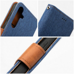 Peněženkové pouzdro JEANS na Samsung Galaxy A52 LTE Elegantní  Modrý