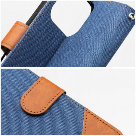 Peněženkové pouzdro JEANS na Apple iPhone 11 Elegantní  Modrý