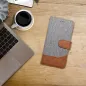 Peněženkové pouzdro JEANS na Samsung Galaxy A56 Elegantní Šedý Peněženkové pouzdro JEANS na Samsung Galaxy A56 Elegantní Šedý