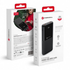 Forcell Power bank F-Energy P20k1 PD 20W QC 20000mAh černá