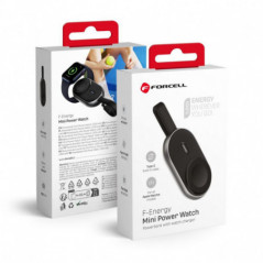 Forcell Power bank F-ENERGY Mini Power Watch 1A 2,5W 1200 mAh černá