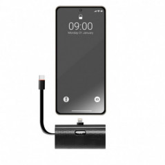 Forcell Power bank F-ENERGY Power Plug F5K3 PD 20W 5000 mAh černá
