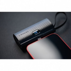 Forcell Power bank F-ENERGY Power Plug F5K3 PD 20W 5000 mAh černá