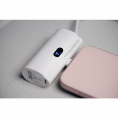 Forcell Power bank F-ENERGY Power Plug F5K3 PD 20W 5000 mAh bílá