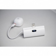 Forcell Power bank F-ENERGY Power Plug F5K3 PD 20W 5000 mAh bílá