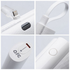 Forcell Power bank F-ENERGY Power Plug F5K3 PD 20W 5000 mAh bílá
