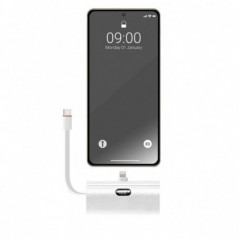 Forcell Power bank F-ENERGY Power Plug F5K3 PD 20W 5000 mAh bílá