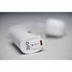 Forcell Power bank F-Energy Power Plug F5K3 5 000mAh pro typ C PD 20W bílá