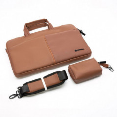 Forcell brašna F-PROTECT URBAN STYLE na notebook 15,6 hnědá