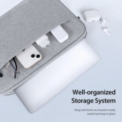 Dux Ducis pouzdro LBDB na notebook Horizontal Sleeve 15,4in světle šedé